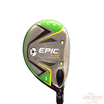 Callaway EPIC Flash Fairway Wood 3 Wood 3W 15° UST Mamiya Recoil ES 450 Graphite Regular Right Handed 43.0in