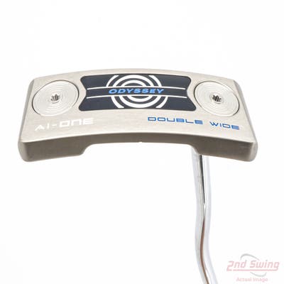 Odyssey Ai-ONE Silver Double Wide Putter Steel Right Handed 35.0in
