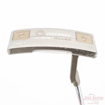 Mint Odyssey Ai-ONE Milled Silver Two T Putter Steel Right Handed 34.0in