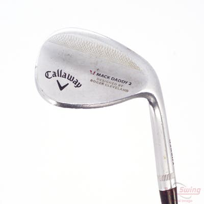 Callaway Mack Daddy 2 Chrome Wedge Sand SW 54° 14 Deg Bounce S Grind Stock Steel Shaft Steel Wedge Flex Right Handed 35.0in