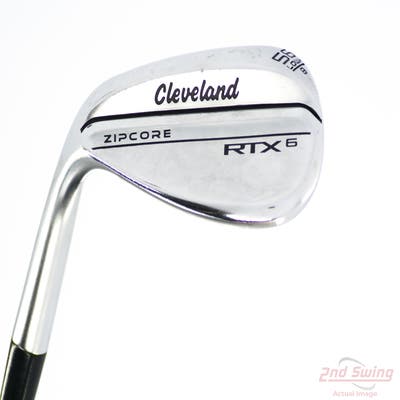 Cleveland RTX 6 ZipCore Tour Satin Wedge Sand SW 56° 8 Deg Bounce Low+ True Temper Dynamic Gold Spinner Tour Issue Steel Wedge Flex Left Handed 35.25in