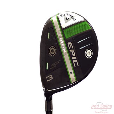 Callaway EPIC Max Fairway Wood 3 Wood 3W Project X HZRDUS Smoke iM10 60 Graphite Stiff Left Handed 43.5in