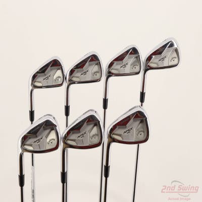 Callaway Apex Pro 19 Iron Set 5-PW FST KBS Tour-V 120 Steel X-Stiff Left Handed +3/4"