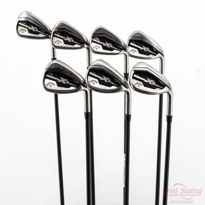 Callaway XR Iron Set 5-PW AW Project X San Diego Graphite Senior Right Handed +1/4"
