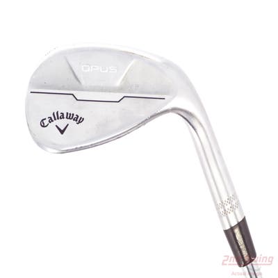 Callaway Opus Brushed Chrome Wedge Sand SW 54° 12 Deg Bounce S Grind FST KBS 610 Steel Stiff Right Handed 35.0in