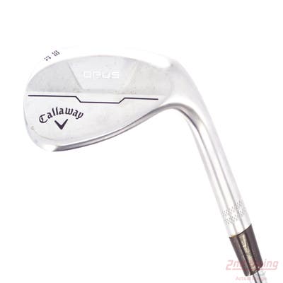 Callaway Opus Brushed Chrome Wedge Lob LW 58° 8 Deg Bounce C Grind True Temper Dynamic Gold Tour Issue X100 Steel X-Stiff Right Handed 34.5in