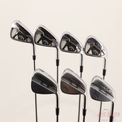 Callaway Apex Pro 16 Iron Set 4-PW True Temper Dynamic Gold 105 Steel Stiff Right Handed +1/4"