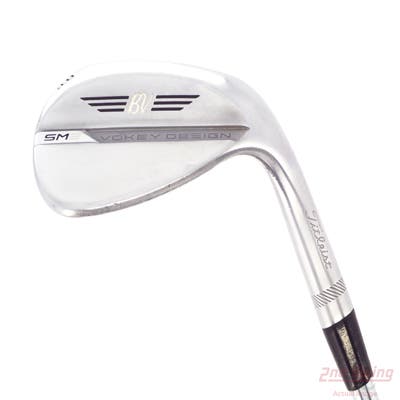 Titleist Vokey SM8 Tour Chrome Wedge Lob LW 58° 8 Deg Bounce M Grind Titleist Vokey BV Steel Wedge Flex Right Handed 35.25in