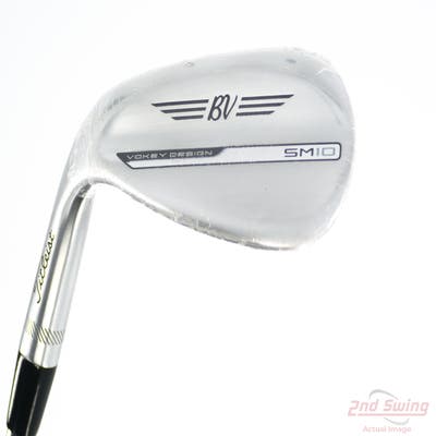 Mint Titleist Vokey SM10 Tour Chrome Wedge Sand SW 56° 10 Deg Bounce S Grind Titleist Vokey BV Steel Wedge Flex Left Handed 35.0in