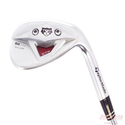 TaylorMade Rac Z Groove TP Black Wedge Sand SW 56° 12 Deg Bounce FST KBS Hi-Rev Steel Wedge Flex Right Handed 35.5in