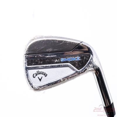 Mint Callaway Paradym Ai Smoke Single Iron 7 Iron True Temper Elevate MPH 95 Steel Regular Right Handed 37.5in