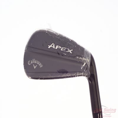 Mint Callaway Apex TiFusion Single Iron 7 Iron Mitsubishi MMT 70 Graphite Regular Right Handed 37.0in