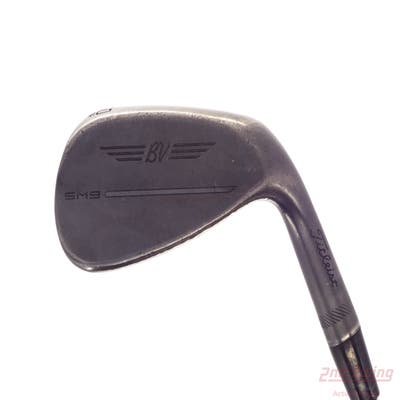 Titleist Vokey SM9 Jet Black Wedge Gap GW 50° 8 Deg Bounce F Grind Titleist Vokey BV Steel Wedge Flex Right Handed 35.5in