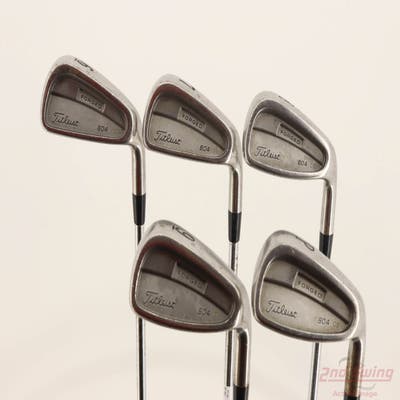 Titleist 804.OS Iron Set 6-PW Nippon NS Pro 970 Steel Regular Right Handed +1/4"