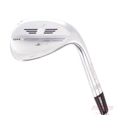 Titleist Vokey SM9 Tour Chrome Wedge Lob LW 60° 12 Deg Bounce D Grind Titleist Vokey BV Steel Wedge Flex Right Handed 35.25in