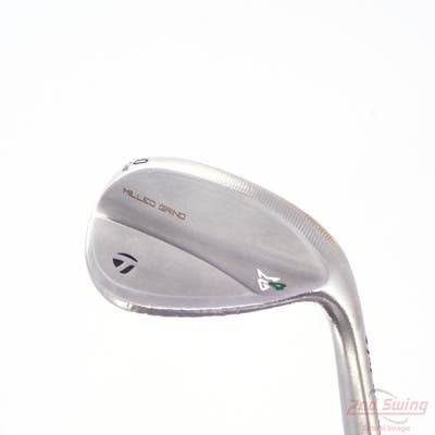 TaylorMade Milled Grind 4 Chrome Wedge Lob LW 60° 9 Deg Bounce SBC True Temper Dynamic Gold Tour Issue S400 Steel Stiff Right Handed 34.75in