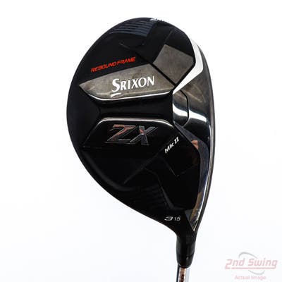 Mint Srixon ZX MK II Fairway Wood 3 Wood 3W 15° Project X HZRDUS Smoke Red RDX 60 Graphite X-Stiff Right Handed 43.5in