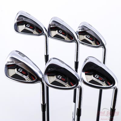 Ping G410 Iron Set 6-PW GW ALTA CB Red Graphite Regular Right Handed Blue Dot +1/4"