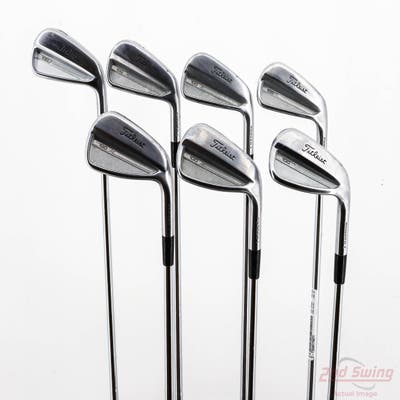 Titleist 2023 T100 Iron Set 4-PW Stock Steel Shaft Steel Stiff Right Handed +1/2"