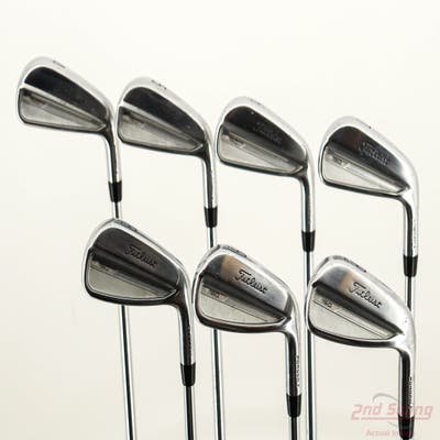 Titleist 2023 T150 Iron Set 4-PW Nippon NS Pro Modus 3 Tour 120 Steel X-Stiff Right Handed +1/4"
