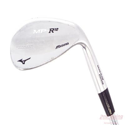 Mizuno MP-R 12 White Satin Chrome Wedge Gap GW 52° 7 Deg Bounce True Temper Dynamic Gold Spinner Steel Wedge Flex Right Handed 35.5in