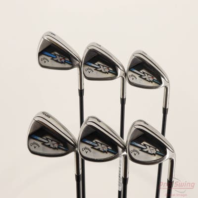 Callaway XR Iron Set 6-PW AW Mitsubishi Fubuki AT Graphite Senior Right Handed +1/2"