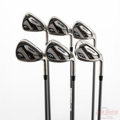 Callaway Mavrik Max Iron Set 6-PW AW Project X Catalyst 55 Graphite Senior Right Handed STD
