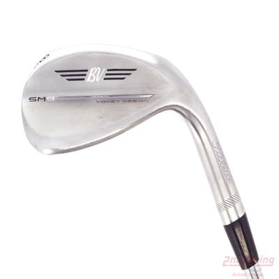 Titleist Vokey SM9 Tour Chrome Wedge Lob LW 58° 12 Deg Bounce D Grind Titleist Vokey BV Steel Wedge Flex Right Handed 35.0in