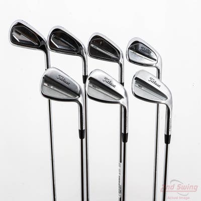 Titleist 2023 T150 Iron Set 5-PW AW FST KBS Tour Lite Steel Stiff Right Handed +1/4"
