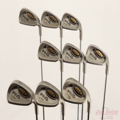 Ping i3 Oversize Iron Set 4-PW GW SW Ping JZ Steel Regular Right Handed Silver Dot STD