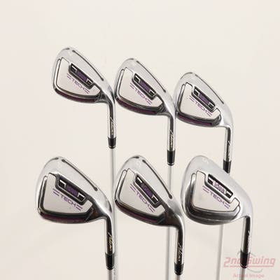 Adams 2015 Idea Tech Iron Set 7-PW AW SW Mitsubishi Rayon Fubuki Graphite Ladies Right Handed -1/2"