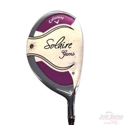 Callaway Solaire Gems Fairway Wood 3 Wood 3W Callaway 55 Gram Graphite Ladies Right Handed 43.0in