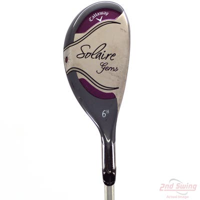 Callaway Solaire Gems Hybrid 6 Hybrid Callaway 45 Gram Graphite Ladies Right Handed 38.5in