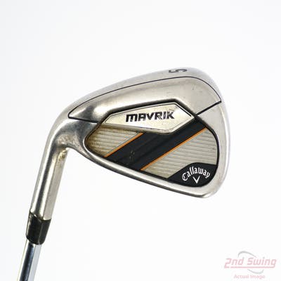 Callaway Mavrik Single Iron 5 Iron True Temper XP 105 Stepless Steel Stiff Left Handed 38.5in
