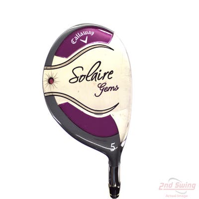 Callaway Solaire Gems Fairway Wood 5 Wood 5W Callaway 55 Gram Graphite Ladies Right Handed 42.0in