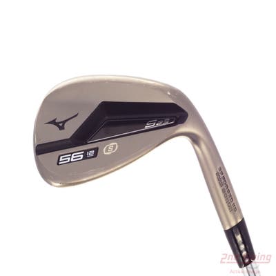 Mizuno S23 Copper Cobalt Wedge Sand SW 56° 12 Deg Bounce S Grind FST KBS Hi-Rev 2.0 Steel Wedge Flex Right Handed 37.5in