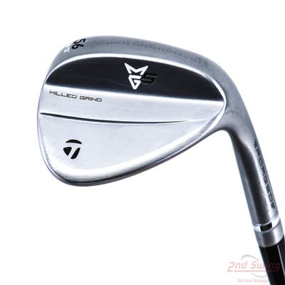 Mint TaylorMade Milled Grind 5 Satin Chrome Wedge Sand SW 56° 12 Deg Bounce SB True Temper Dynamic Gold Tour Issue 115 Steel Wedge Flex Right Handed 35.25in