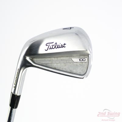 Titleist 2023 T100 Single Iron 4 Iron True Temper Dynamic Gold Tour Issue X100 Steel X-Stiff Left Handed 38.75in