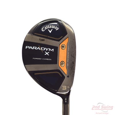 Callaway Paradym X Fairway Wood 3 Wood HL 16.5° Project X HZRDUS Silver Gen4 60 Graphite Regular Right Handed 43.25in