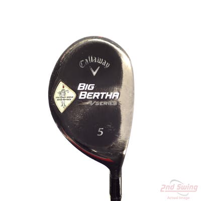 Callaway Womens Big Bertha V Series Fairway Wood 5 Wood 5W Mitsubishi 2nd Gen Bassara E-Series 52 Graphite Senior Right Handed 42.75in
