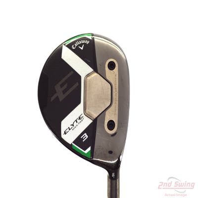 Callaway Elyte Max Fast Fairway Wood 3 Wood 3W 16° Mitsubishi Vanquish PL 40 Graphite Senior Right Handed 43.25in