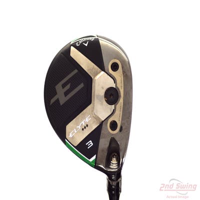 Callaway Elyte Triple Diamond Fairway Wood 3 Wood 3W 15° Project X Denali Charcoal 60 Graphite Regular Right Handed 43.5in
