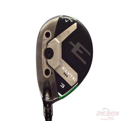 Callaway Elyte Triple Diamond Fairway Wood 3 Wood 3W 15° Mitsubishi Tensei 1K Black 75 Graphite Stiff Left Handed 43.5in