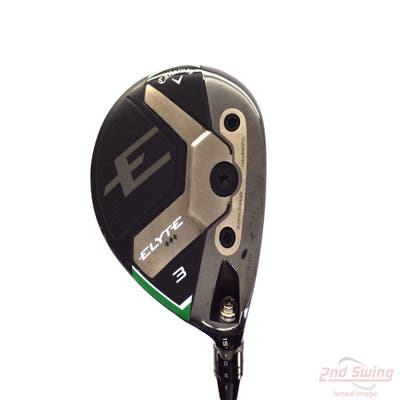 Callaway Elyte Triple Diamond Fairway Wood 3 Wood 3W 15° Project X Denali Charcoal 60 Graphite Stiff Right Handed 43.25in