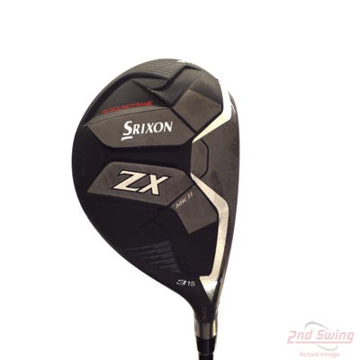 Srixon ZX MK II Fairway Wood 3 Wood 3W 15° Project X HZRDUS Smoke Red RDX 60 Graphite Stiff Right Handed 43.75in