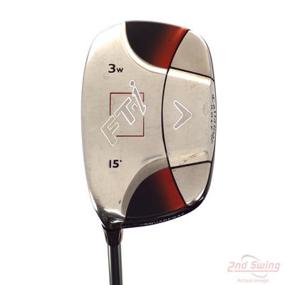 Callaway FT-i Squareway Fairway Wood 3 Wood 3W 15° Callaway Fujikura Fit-On M FW Graphite Regular Left Handed 44.0in