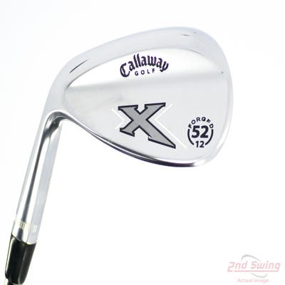 Callaway X Forged Chrome Wedge Gap GW 52° 12 Deg Bounce True Temper Dynamic Gold S300 Steel Stiff Left Handed 35.0in