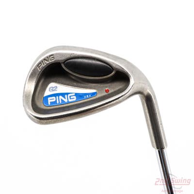 Ping G2 Wedge Sand SW Stock Steel Shaft Steel Wedge Flex Right Handed Red dot 35.75in