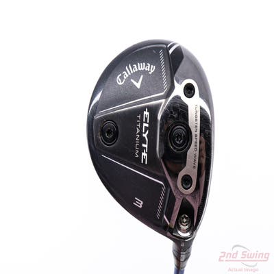 Callaway Elyte Ti Fairway Wood 3 Wood 3W 15° Fujikura Ventus Velocore+ Blue 7 Graphite Tour X-Stiff Right Handed 42.75in