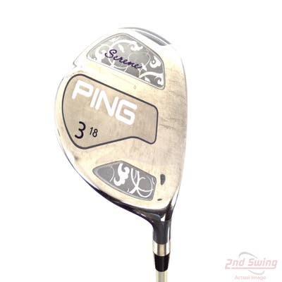 Ping Serene Fairway Wood 3 Wood 3W 18° Ping ULT 210 Ladies Lite Graphite Ladies Right Handed 43.0in